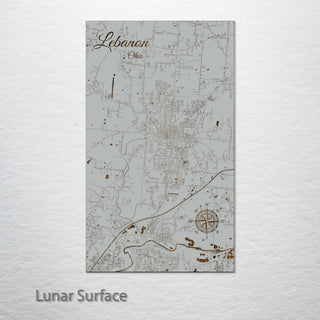 Lebanon, Ohio Street Map