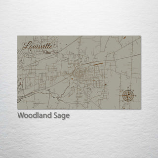 Louisville, Ohio Street Map