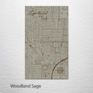 Lyndhurst, Ohio Street Map
