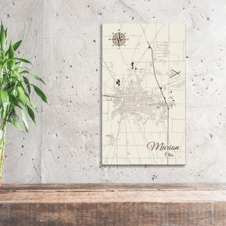 Marion, Ohio Street Map