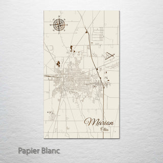 Marion, Ohio Street Map