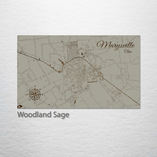 Marysville, Ohio Street Map