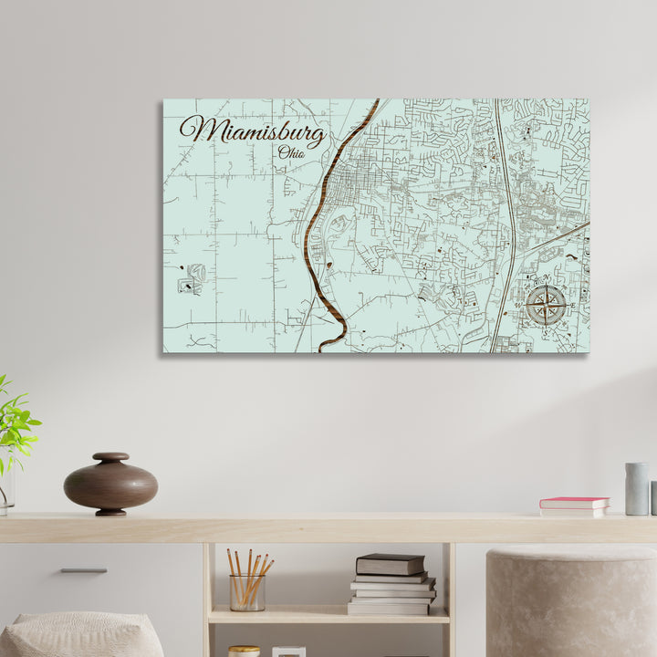 Miamisburg, Ohio Street Map