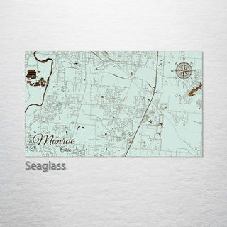 Monroe, Ohio Street Map