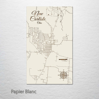 New Carlisle, Ohio Street Map