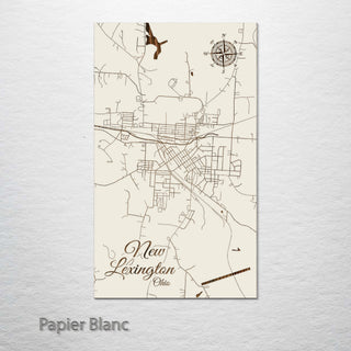 New Lexington, Ohio Street Map