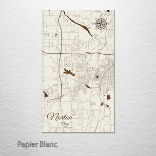 Norton, Ohio Street Map