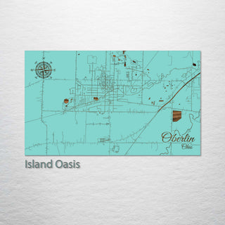 Oberlin, Ohio Street Map