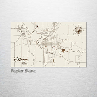 Ottawa, Ohio Street Map