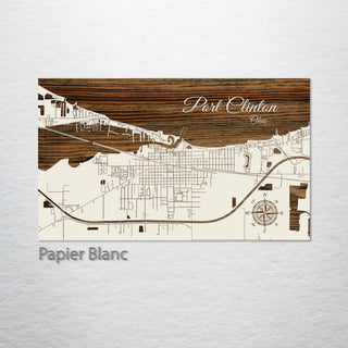 Port Clinton, Ohio Street Map