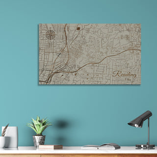 Reading, Ohio Street Map