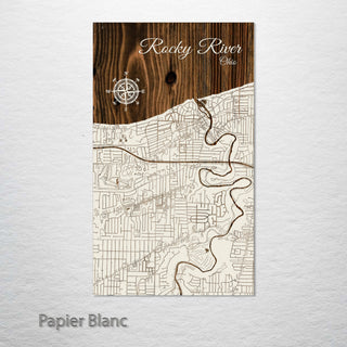 Rocky River, Ohio Street Map