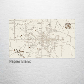 Salem, Ohio Street Map
