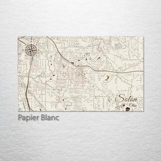 Solon, Ohio Street Map