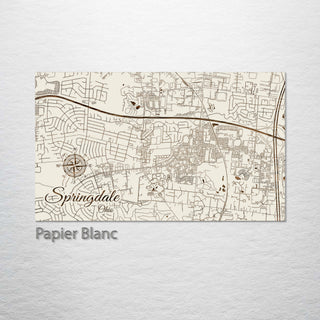 Springdale, Ohio Street Map