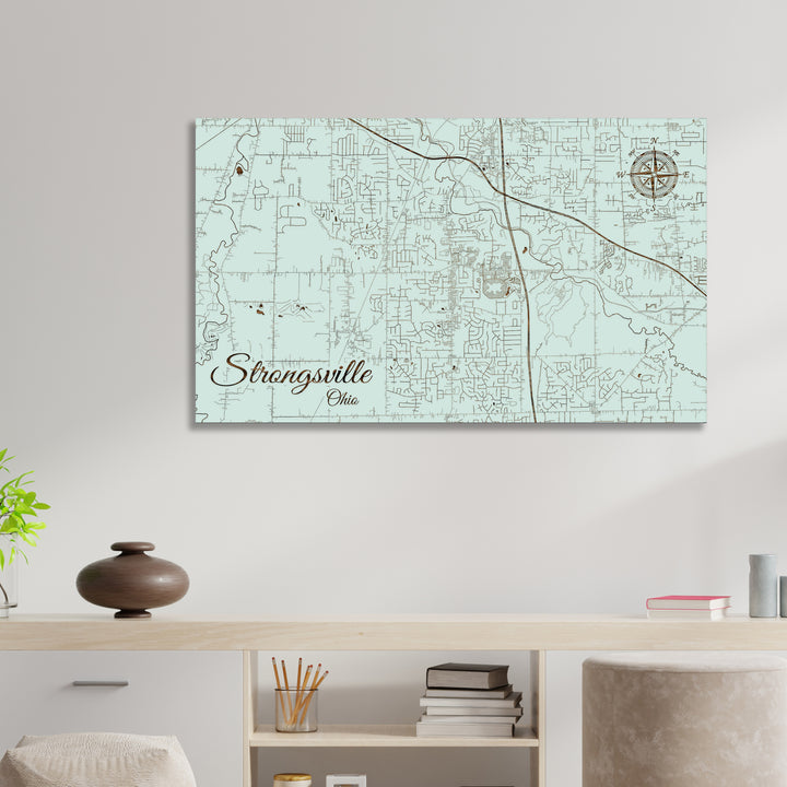 Strongsville, Ohio Street Map