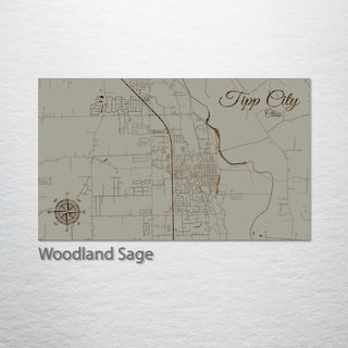 Tipp City, Ohio Street Map