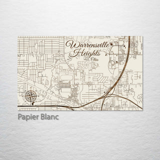 Warrensville Heights, Ohio Street Map