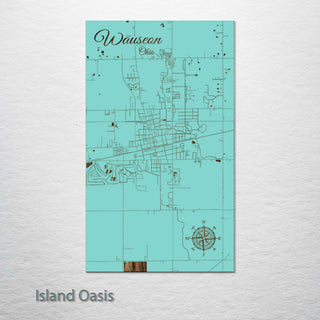 Wauseon, Ohio Street Map
