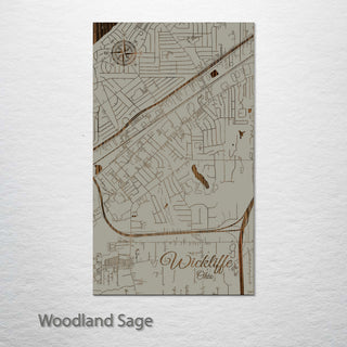 Wickliffe, Ohio Street Map