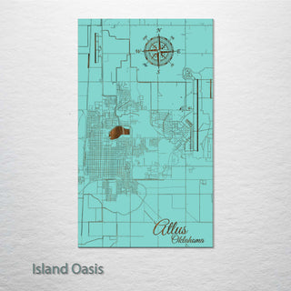 Alva, Oklahoma Street Map
