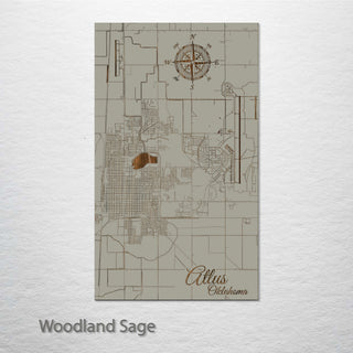 Alva, Oklahoma Street Map