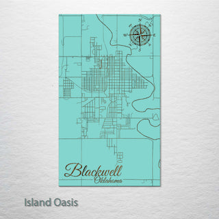 Blackwell, Oklahoma Street Map