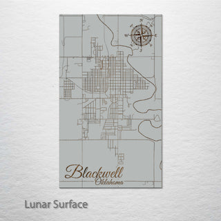 Blackwell, Oklahoma Street Map