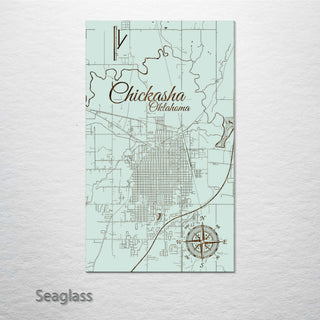 Chickasha, Oklahoma Street Map
