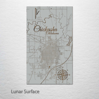 Chickasha, Oklahoma Street Map