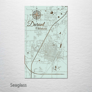 Durant, Oklahoma Street Map