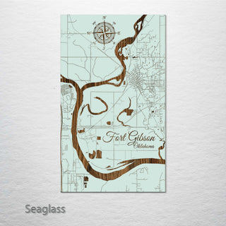 Fort Gibson, Oklahoma Street Map