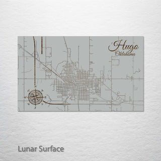 Hugo, Oklahoma Street Map