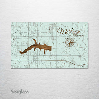 McLoud, Oklahoma Street Map