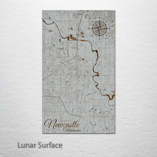 Newcastle, Oklahoma Street Map