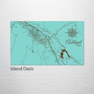Ashland, Oregon Street Map