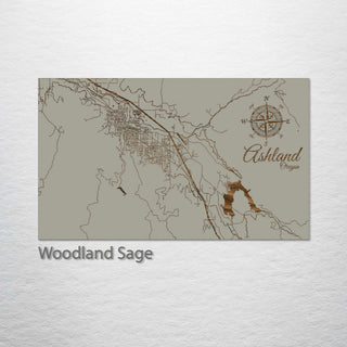 Ashland, Oregon Street Map