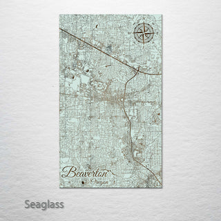 Beaverton, Oregon Street Map
