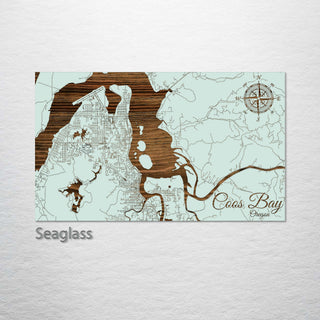 Coos Bay, Oregon Street Map