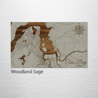 Coos Bay, Oregon Street Map