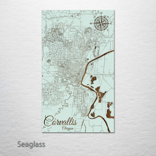 Corvallis, Oregon Street Map