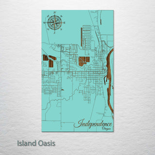 Independence, Oregon Street Map