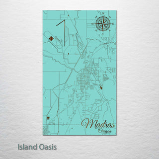 Madras, Oregon Street Map