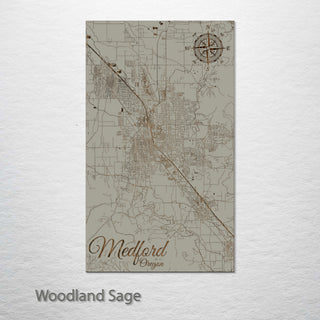 Medford, Oregon Street Map