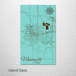Monmouth, Oregon Street Map