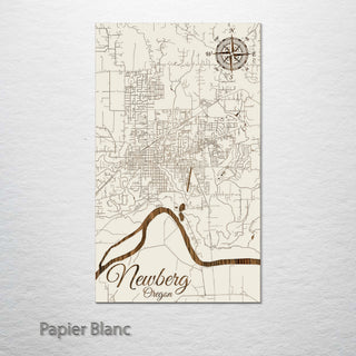 Newberg, Oregon Street Map