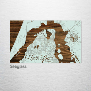 North Bend, Oregon Street Map