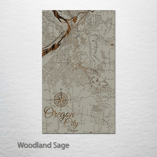 Oregon City, Oregon Street Map