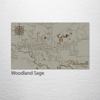 Philomath, Oregon Street Map