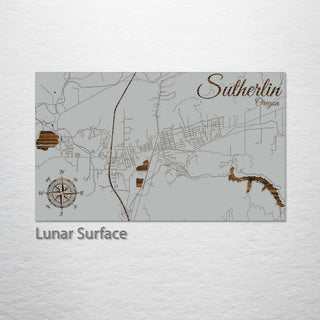 Sutherlin, Oregon Street Map